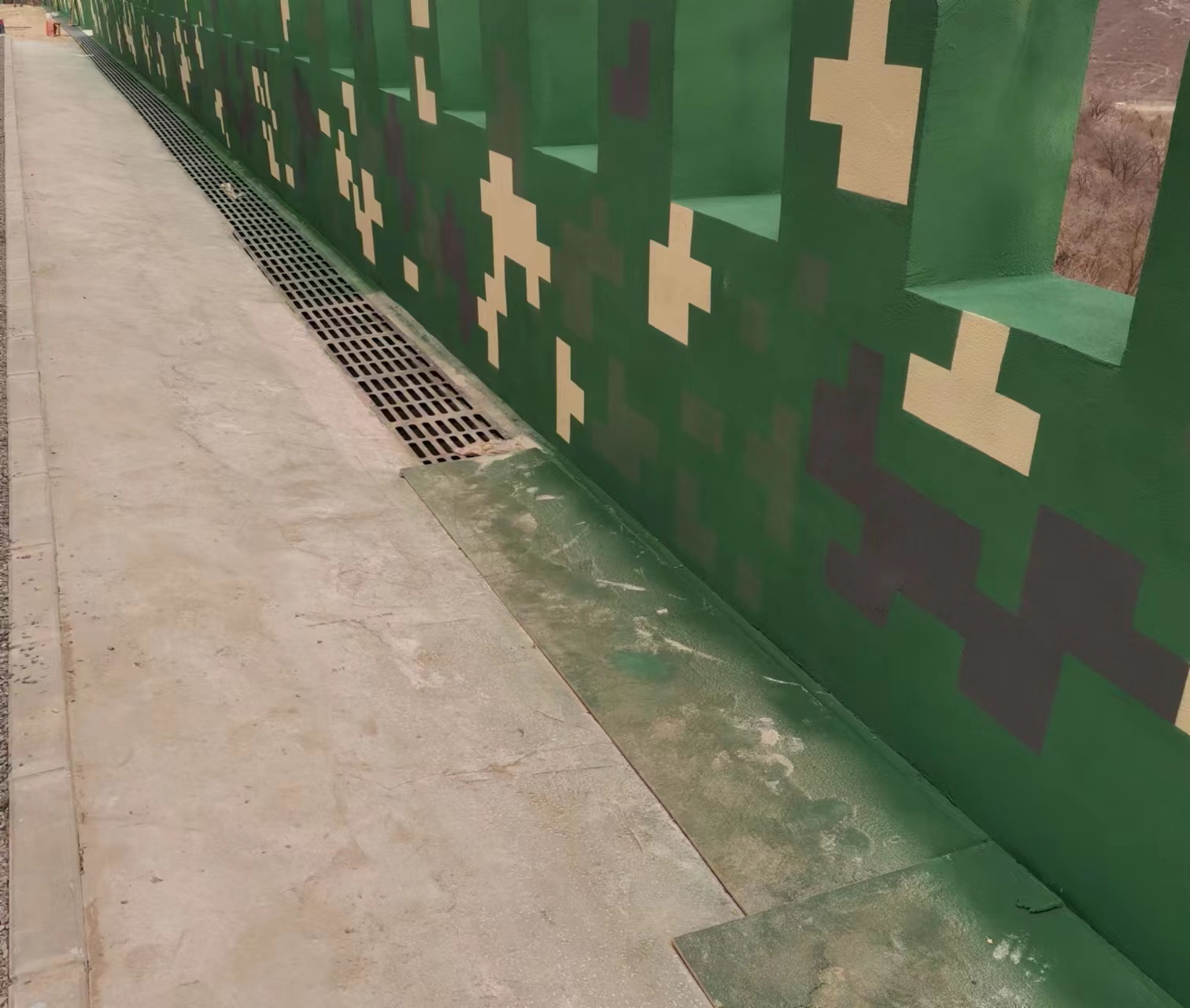 临夏围墙迷彩喷涂,数迷彩漆